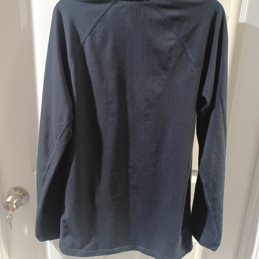 Carhartt Force Relaxed Fit Navy Crew Neck Shirt - Picture 5 of 5